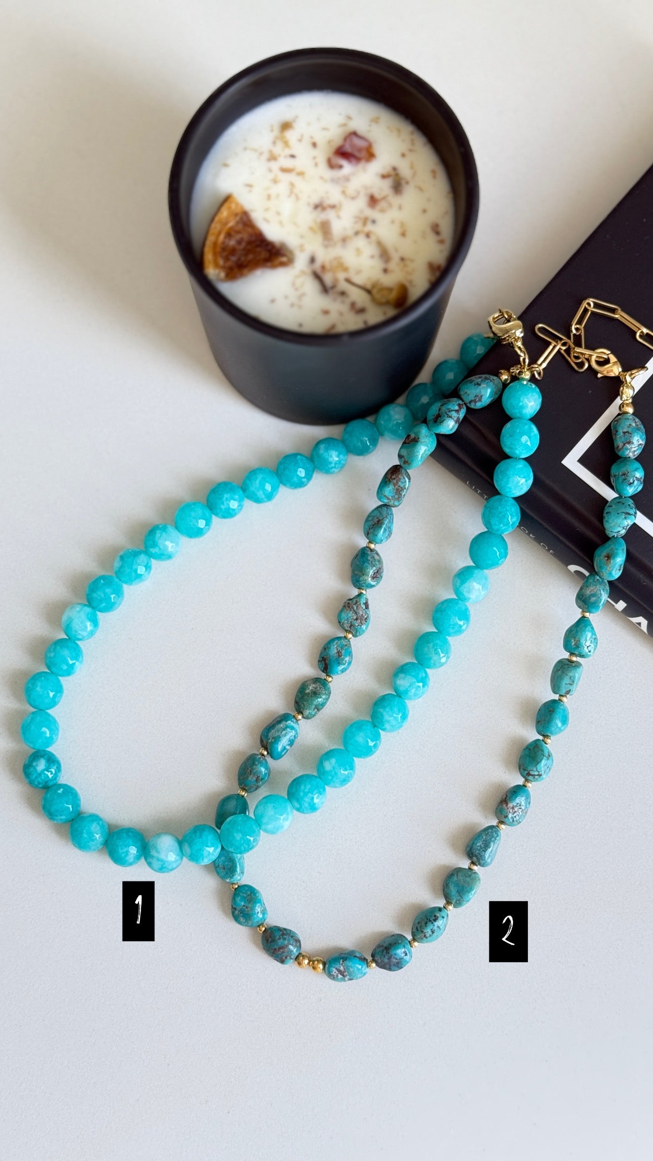 Collar Turquesa c/u
