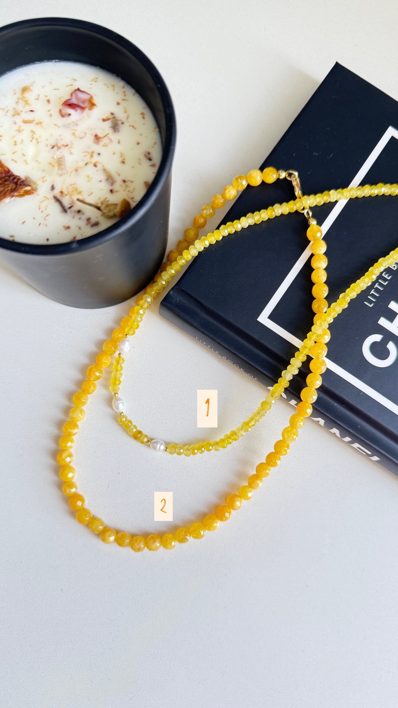 Collar Amarelo c/u