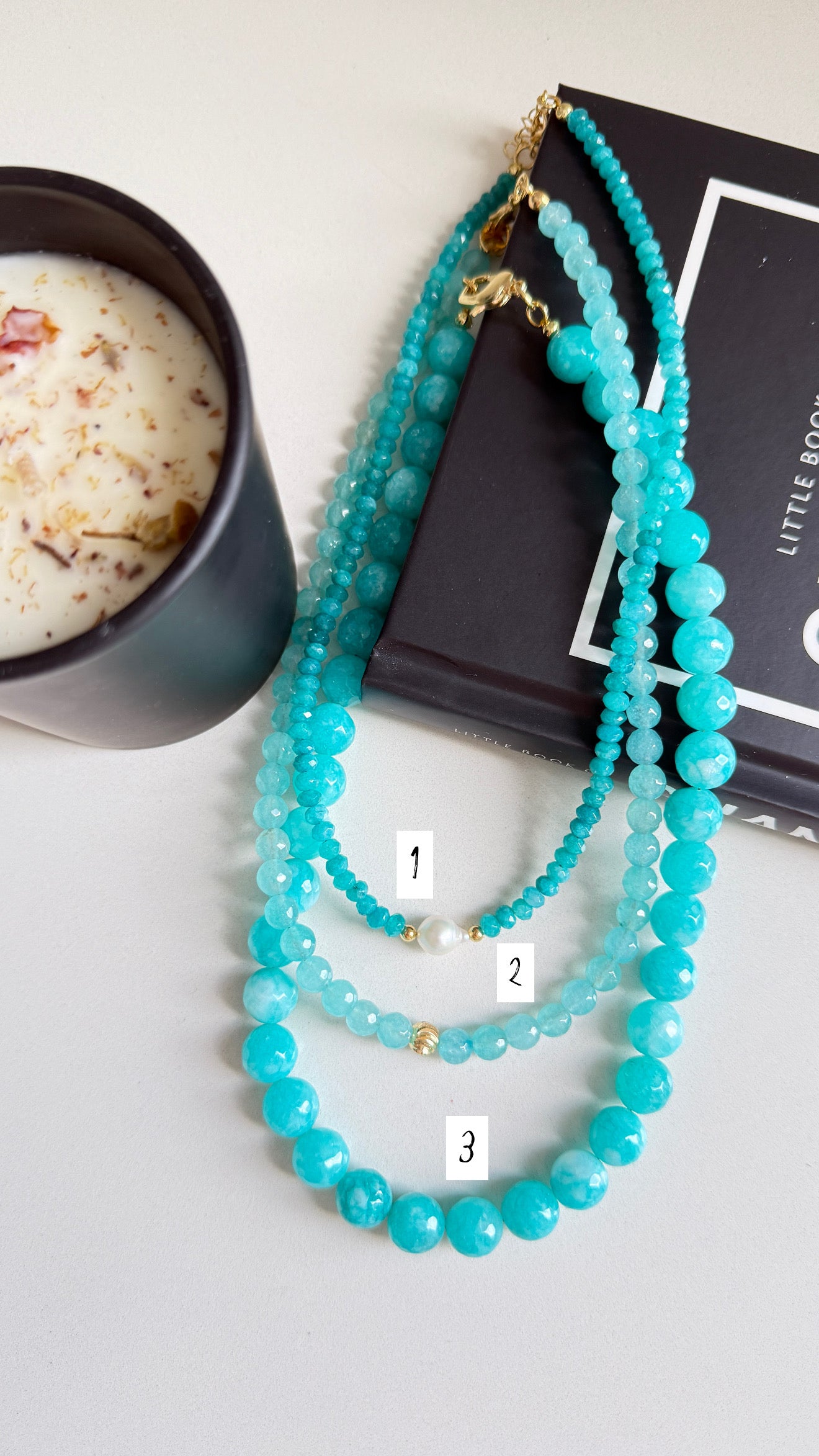 Collar Tuurquesa c/u