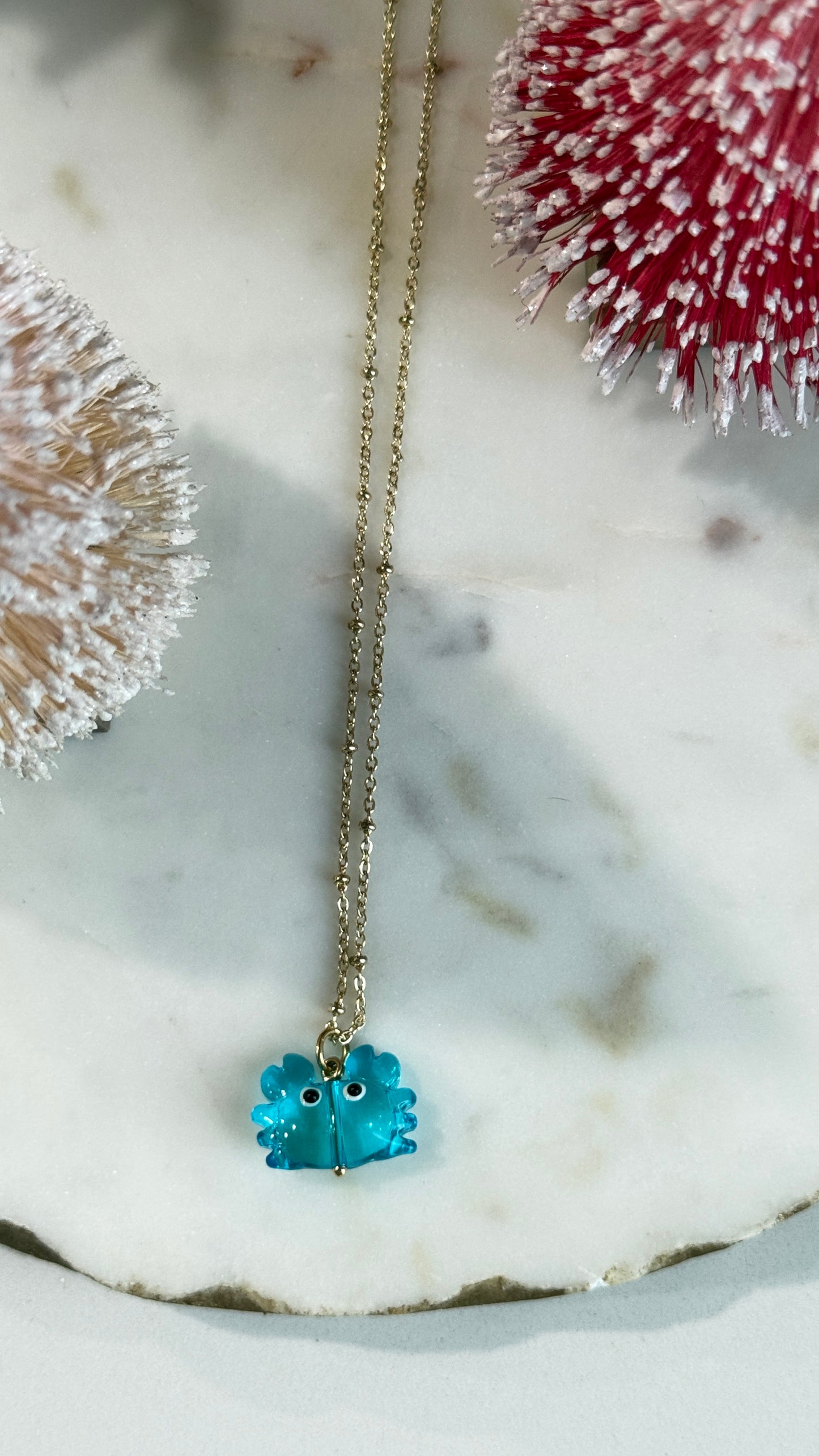 Cadenita Cangrejo Azul