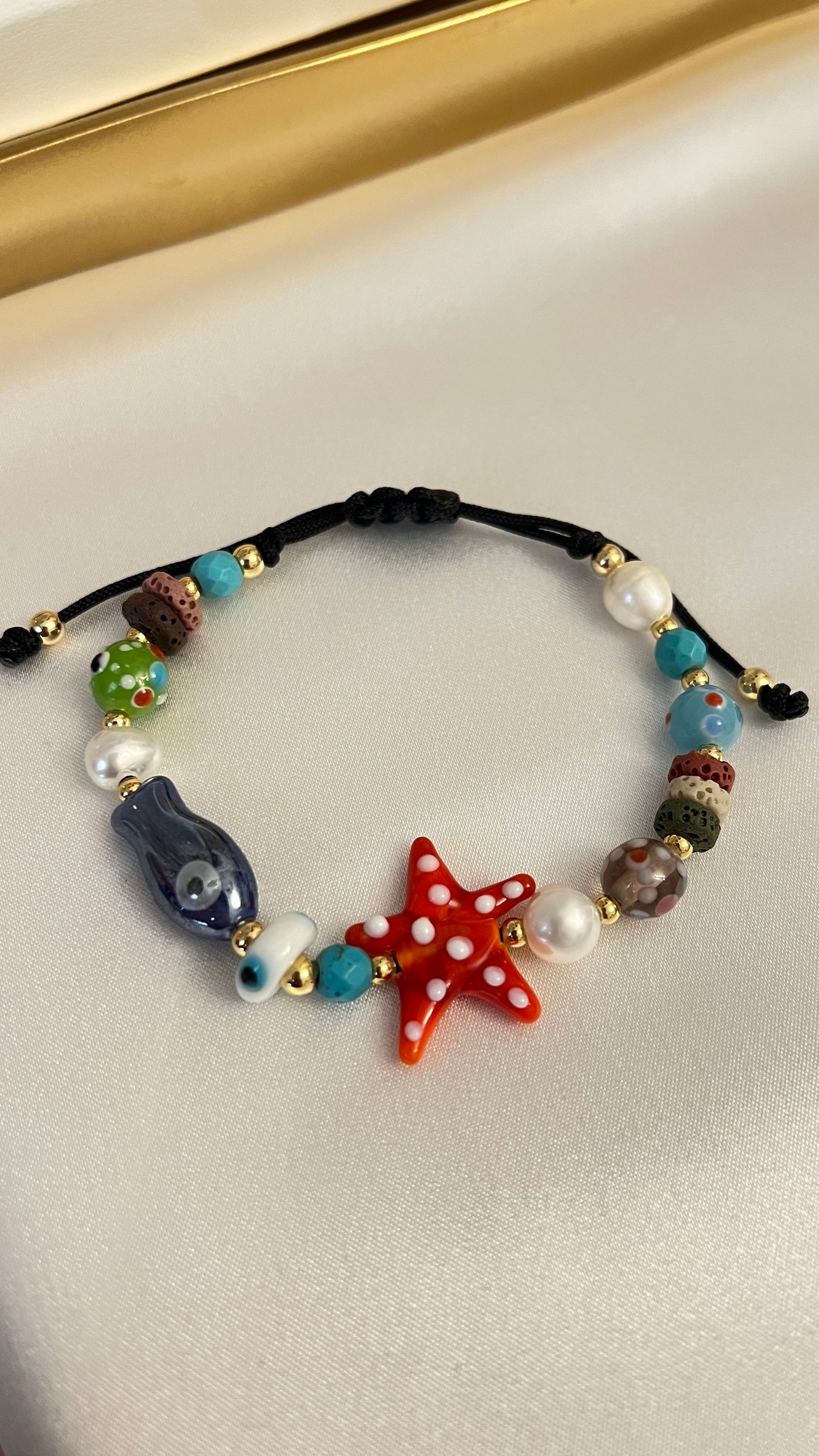 Pulsera Estrella marina con Pez c/u