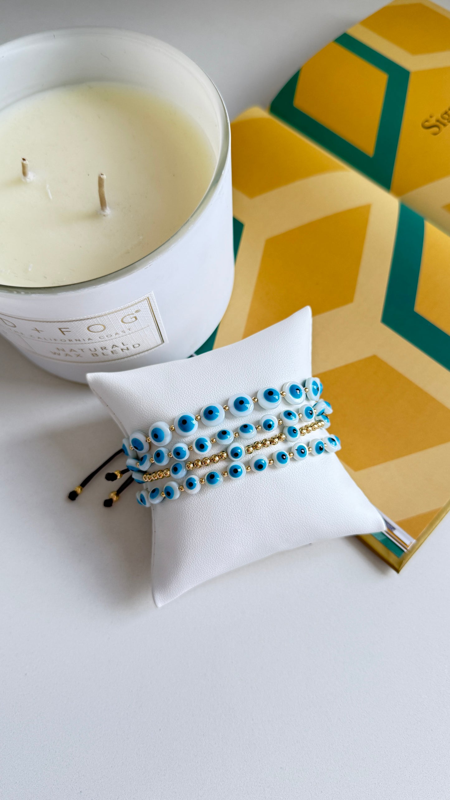 Pulseras ojo turco azul c/u