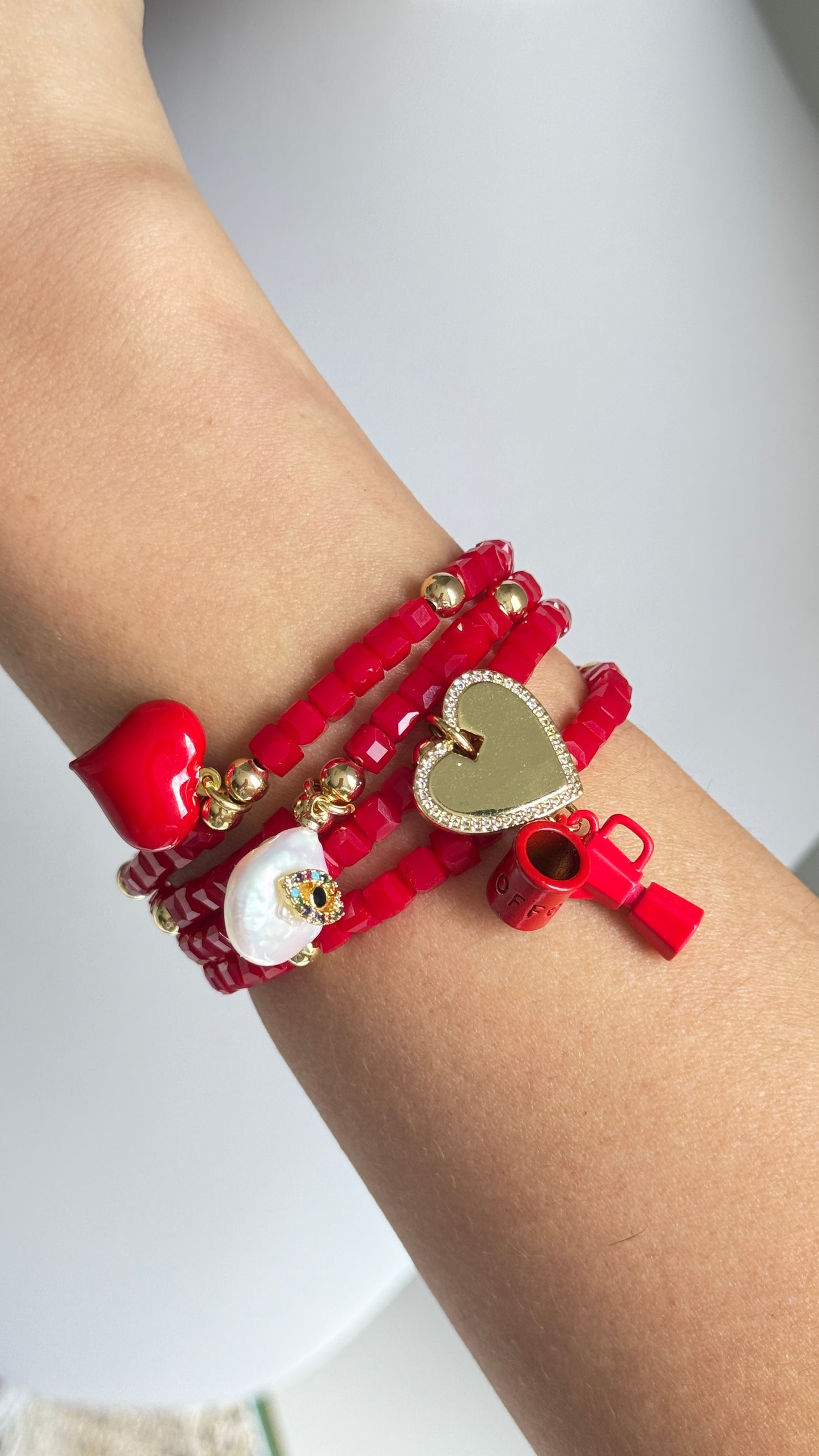 Set rojo love