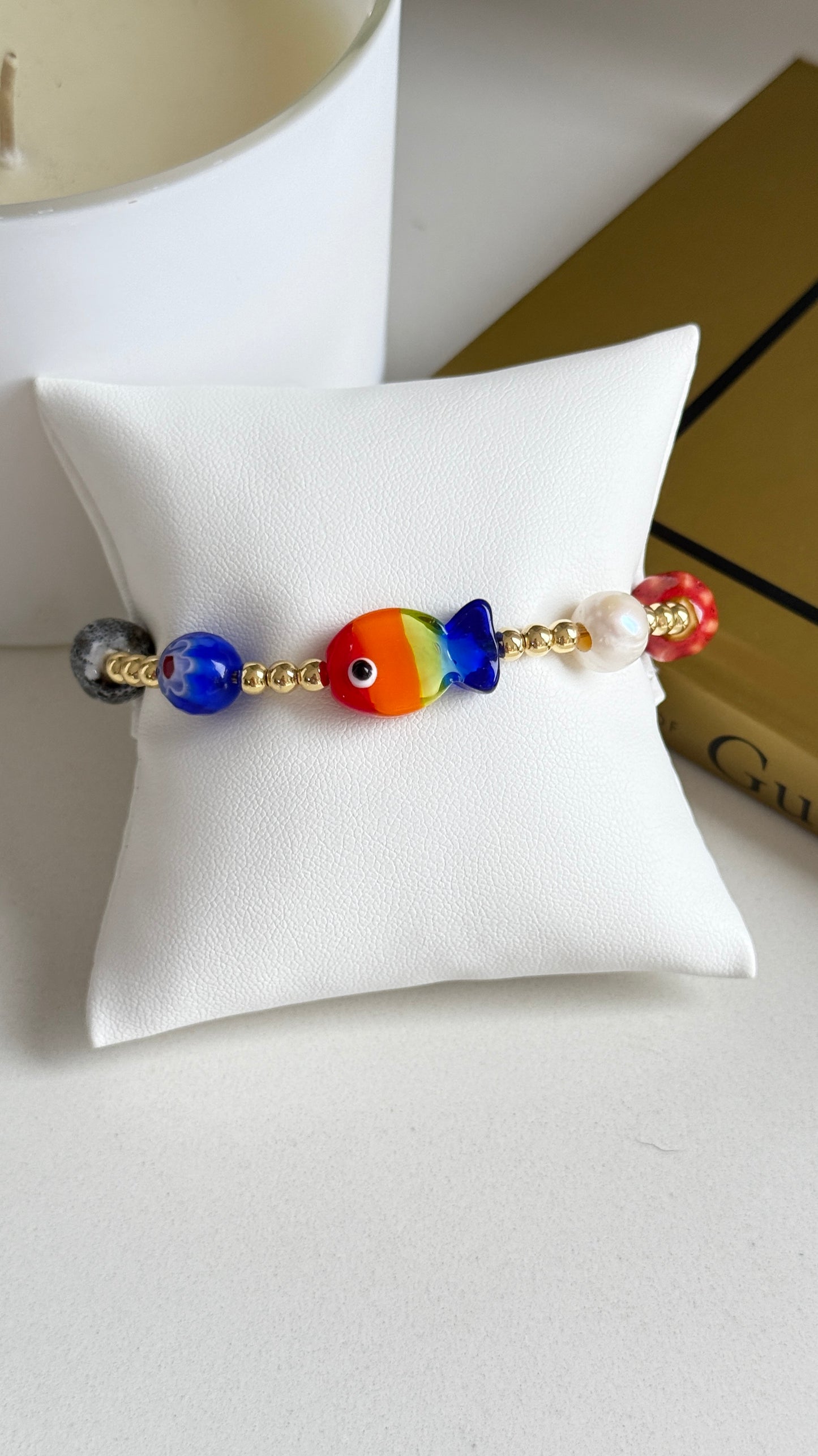 Pulsera ajustable bajo del mar