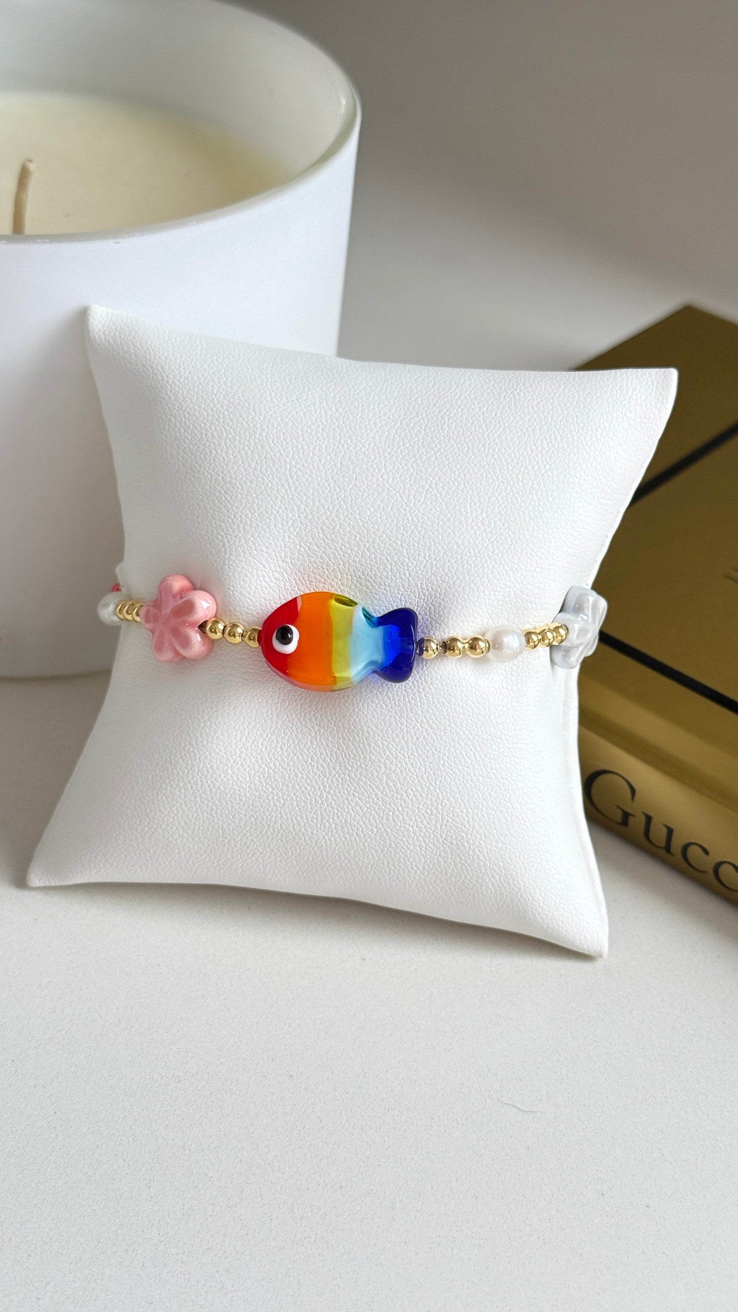 Pulsera ajustable bajo del mar
