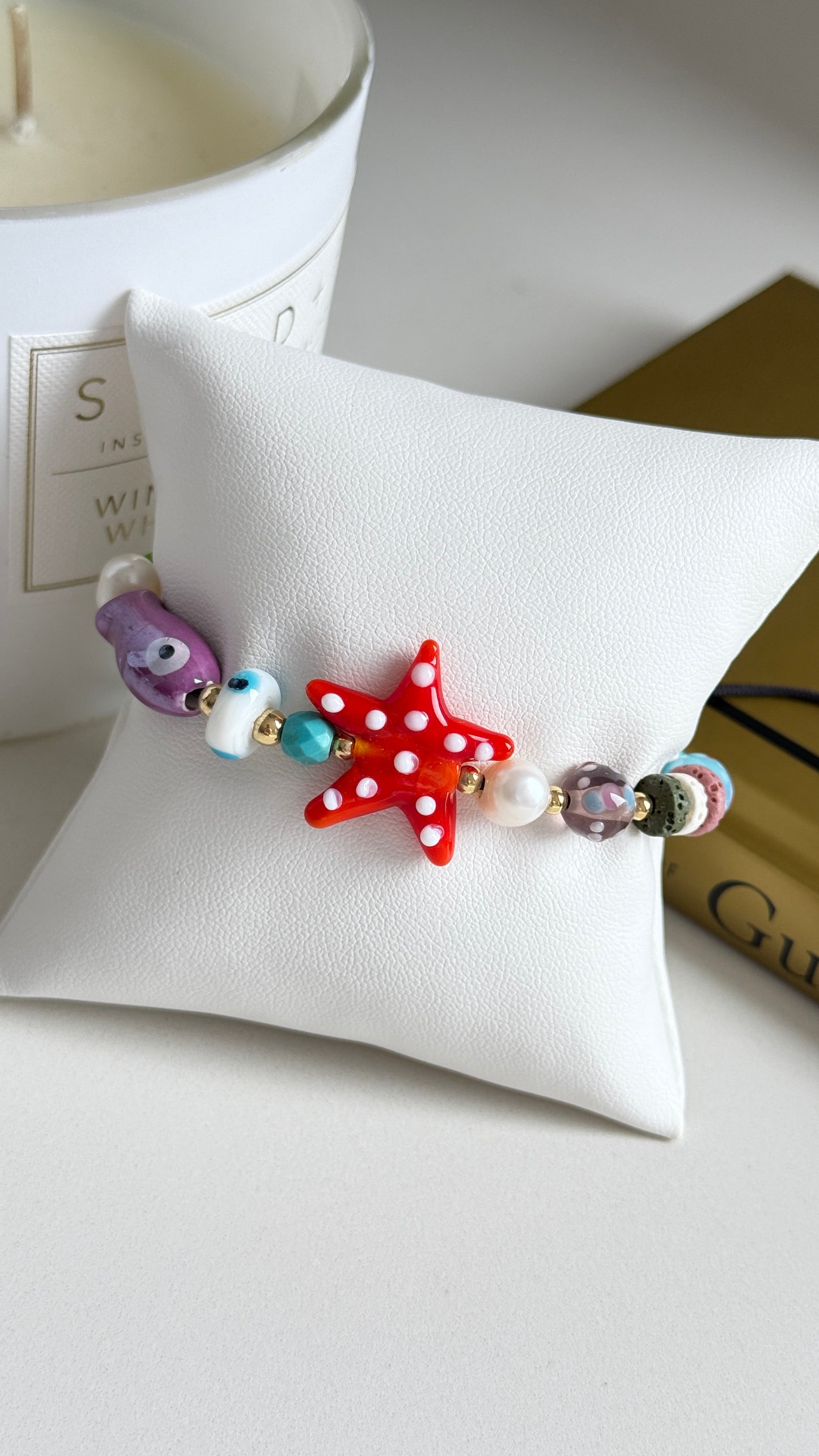 Pulsera Estrella marina con Pez c/u