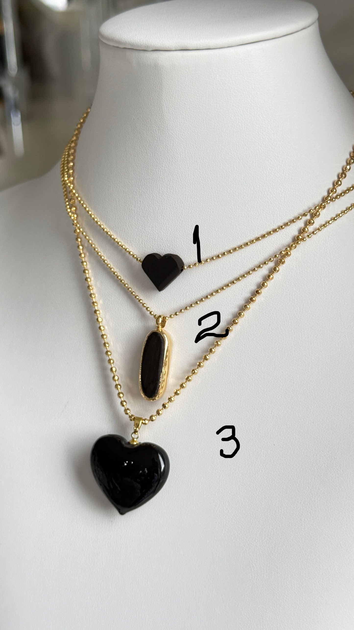 Collar Dije Negro
