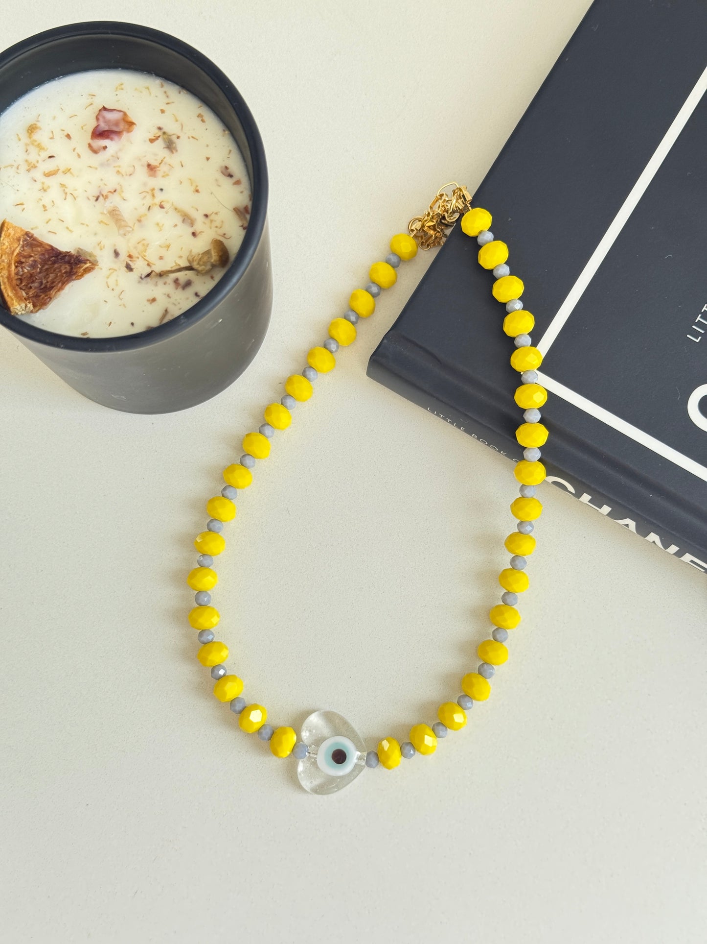 Collar Cristal con Murano en colores
