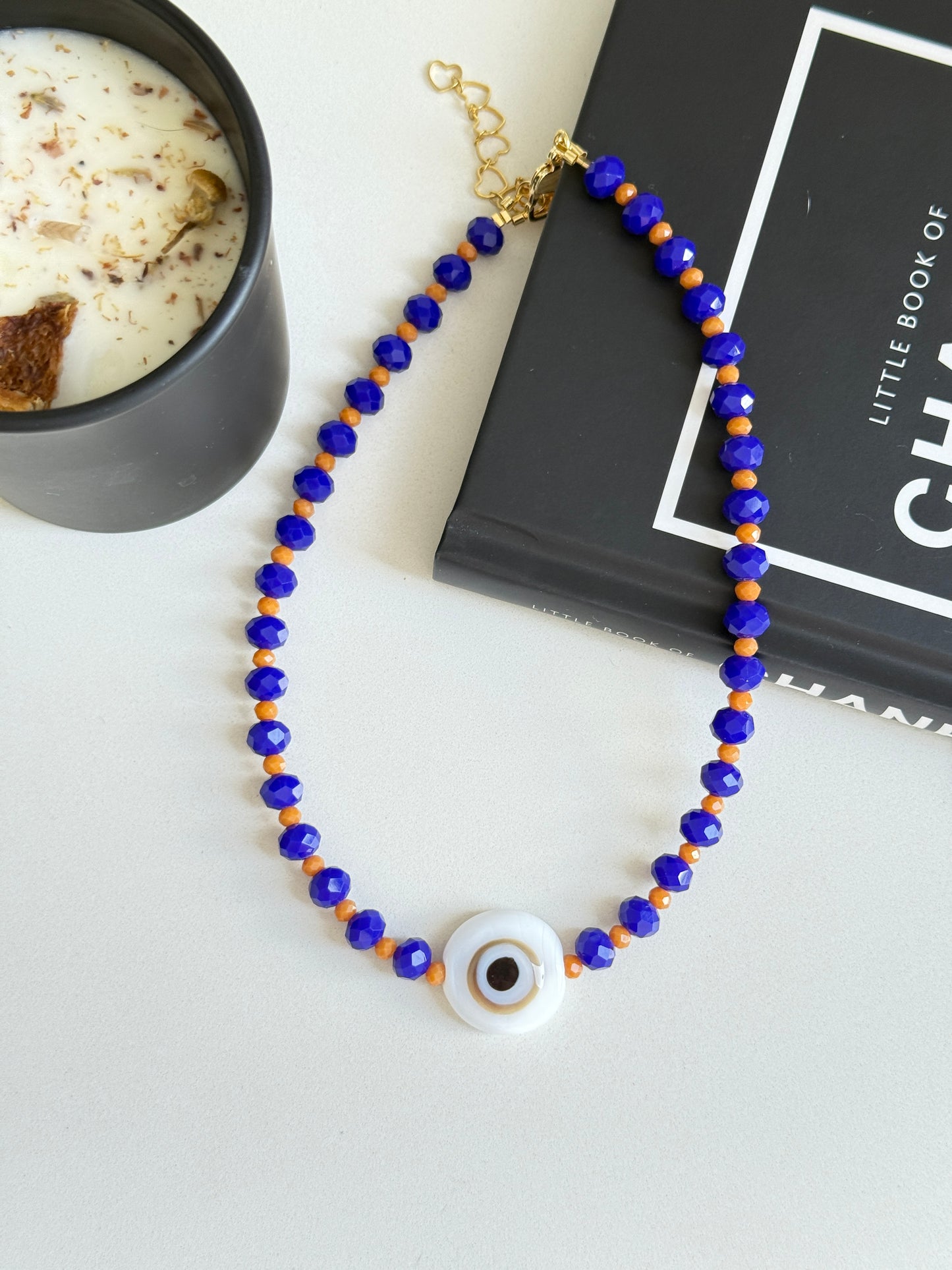 Collar Cristal con Murano en colores