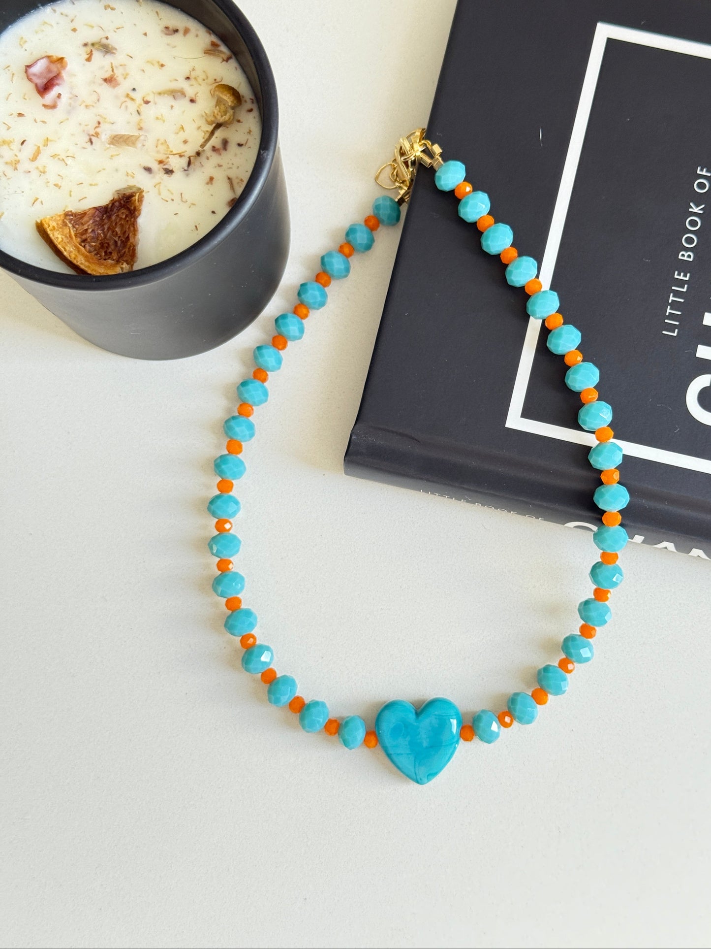 Collar Cristal con Murano en colores