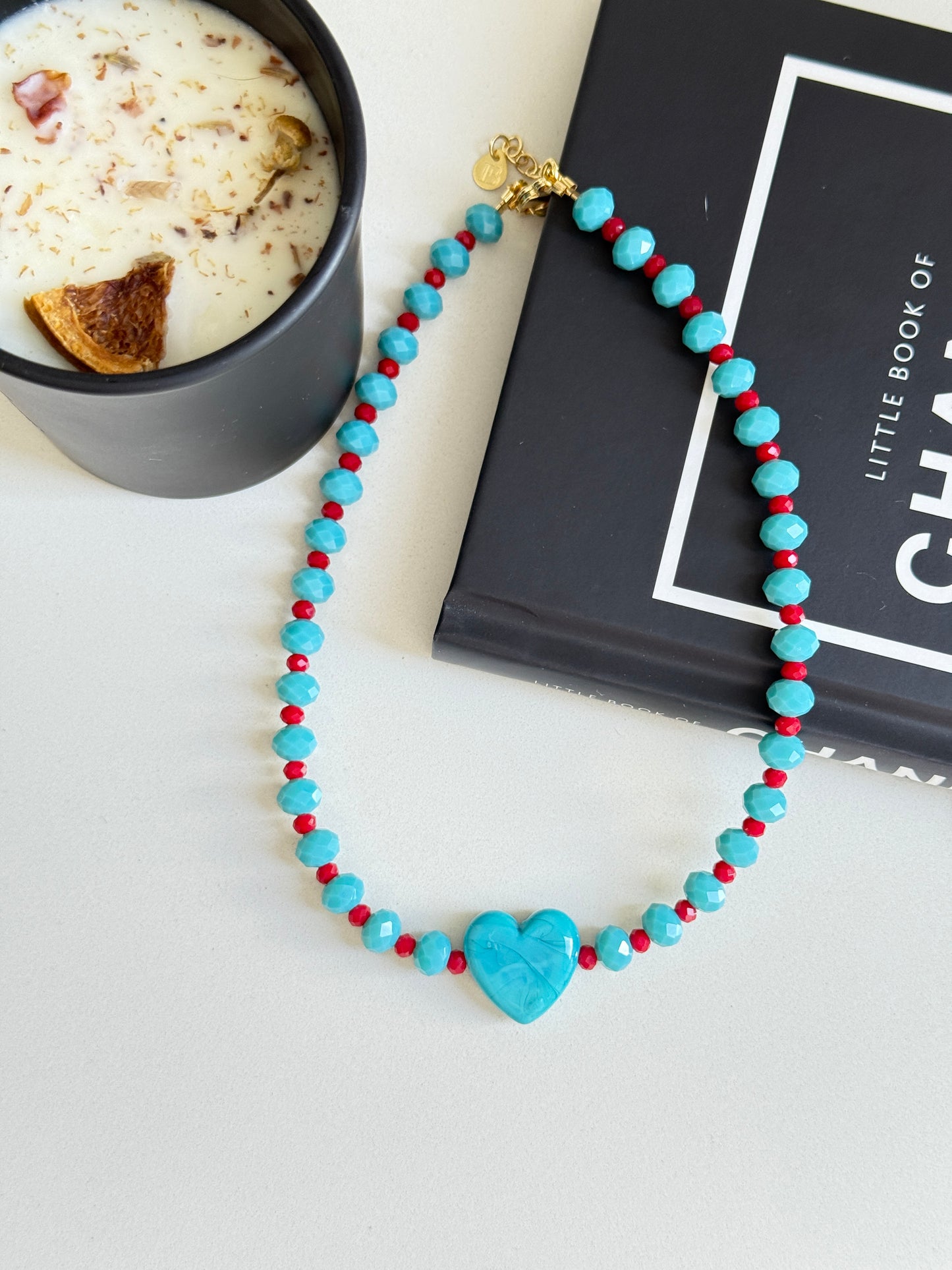 Collar Cristal con Murano en colores