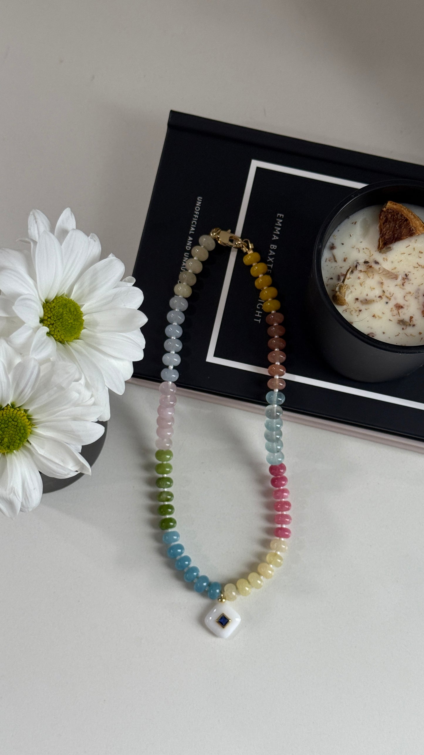 Collar color fun Jade con dije