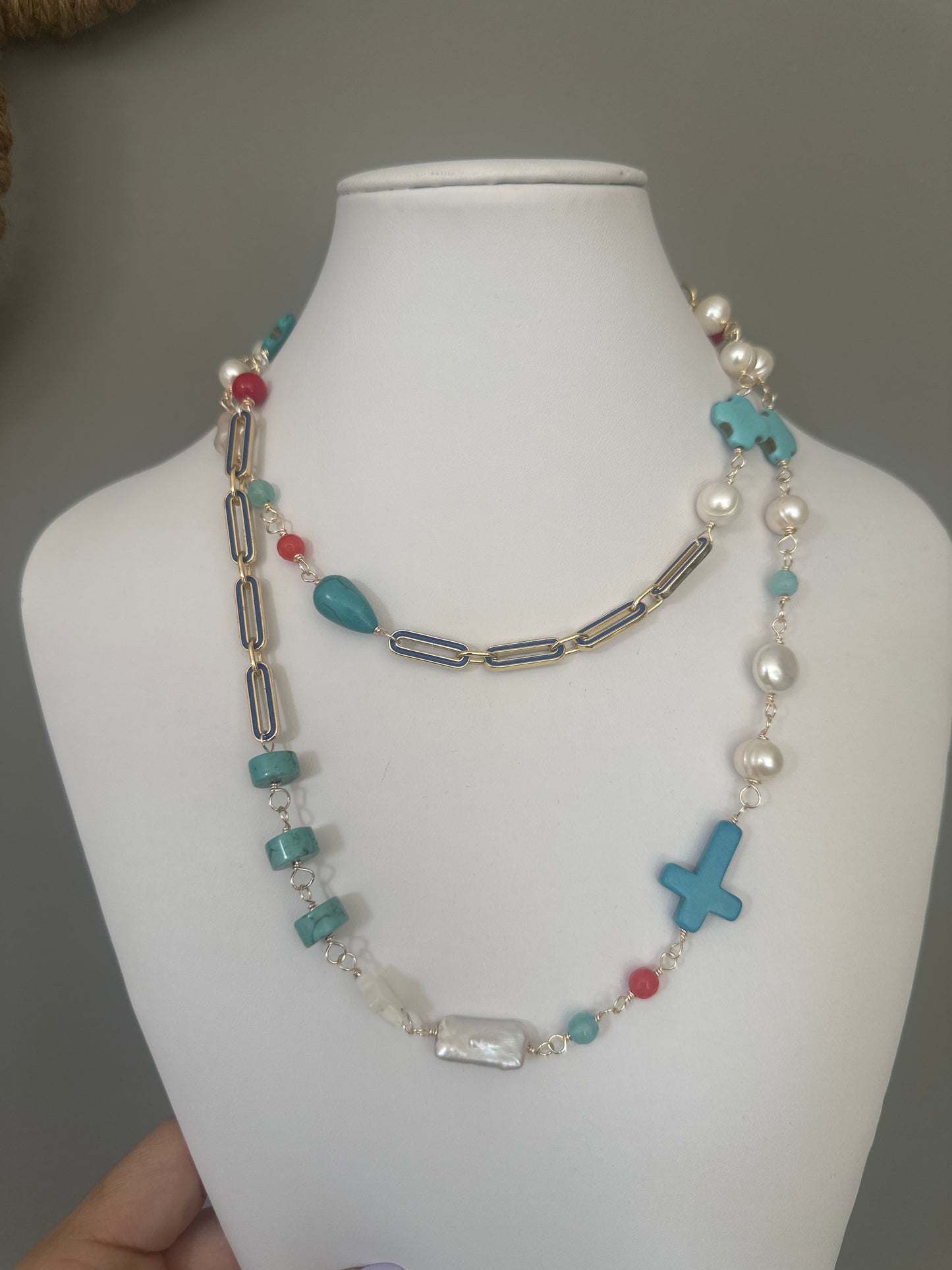 Collar Cadena Party Treis