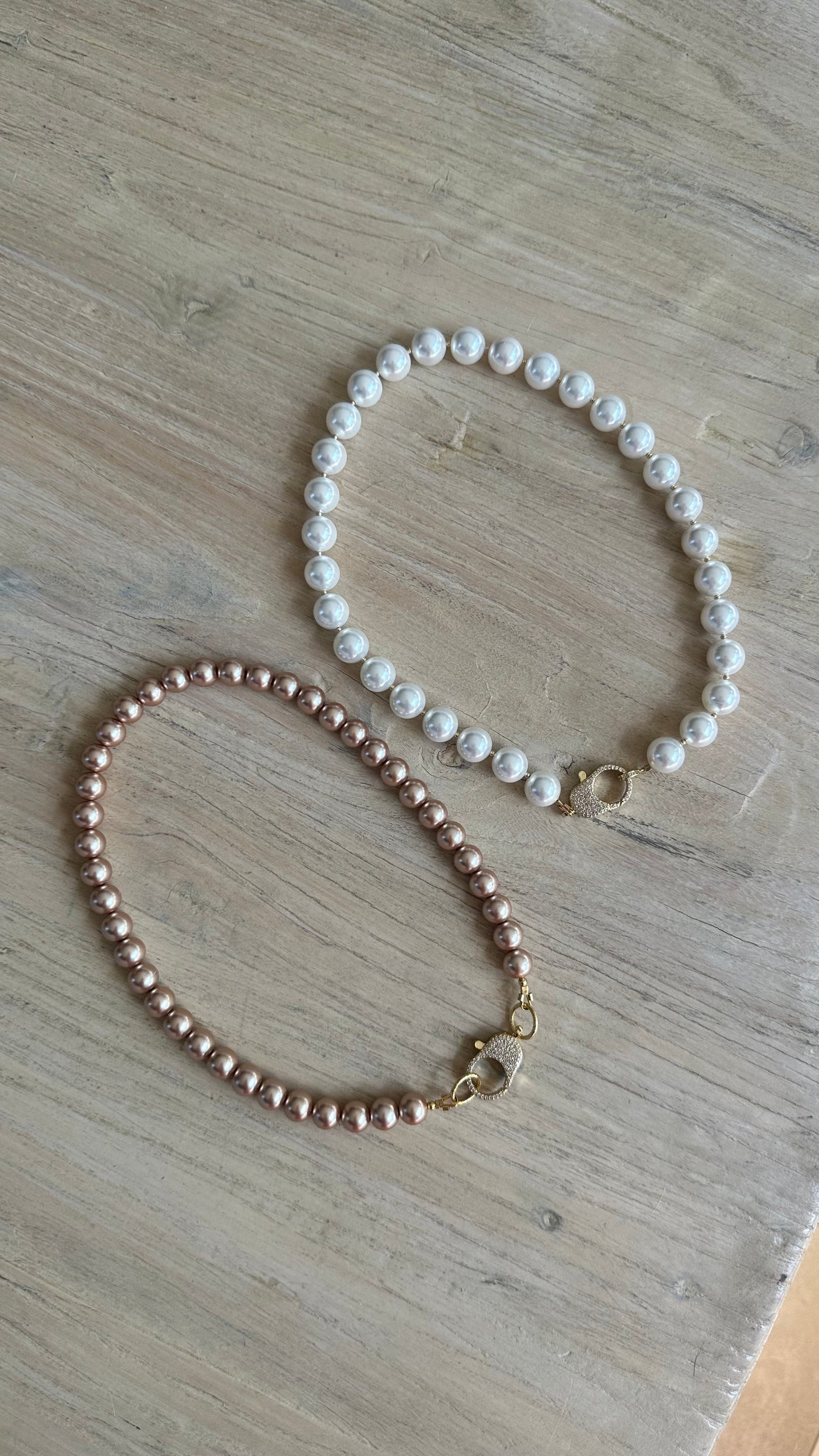 Clementina Pearl Collar