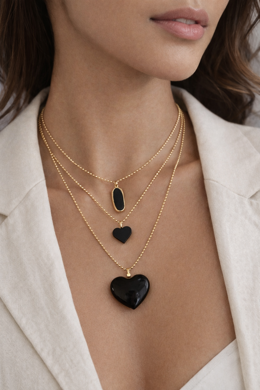 Collar Dije Negro