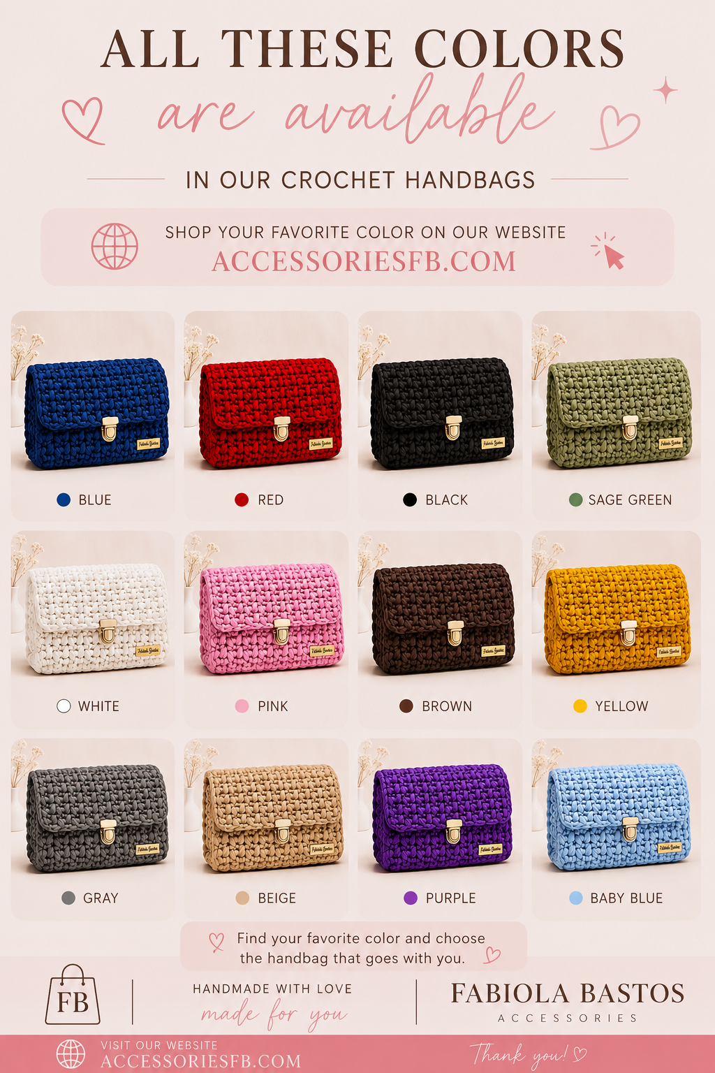 Crochet Elisa Bag