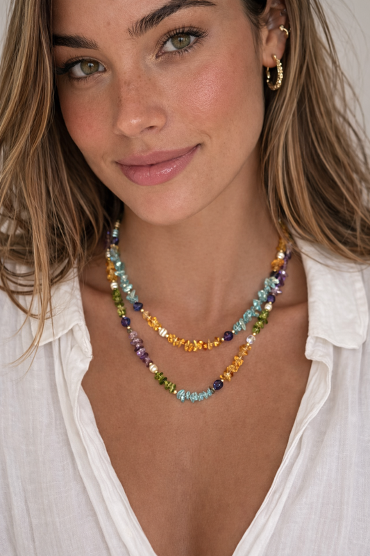 Collar Piedras Naturales