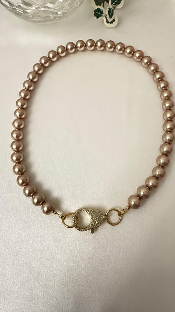 Clementina Pearl Collar