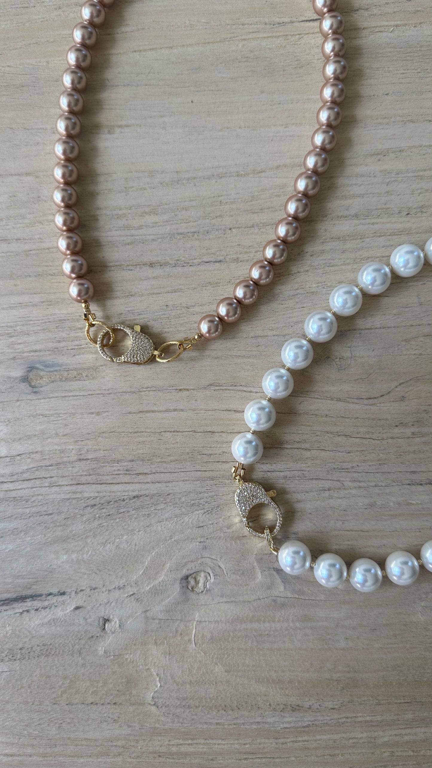 Clementina Pearl Collar