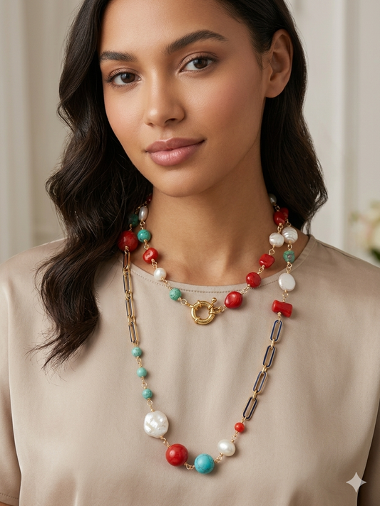 Collar Cadena Party Dois
