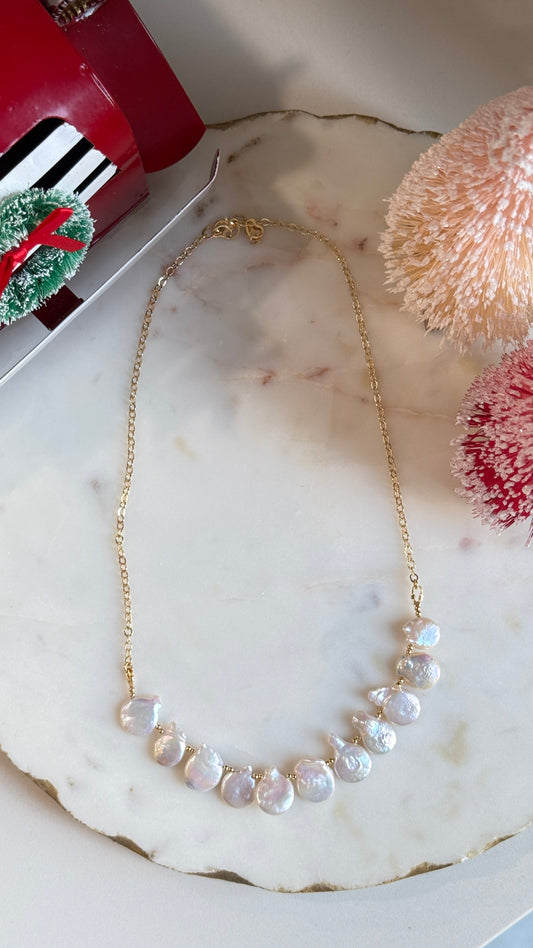 Collar Perla y Cadena