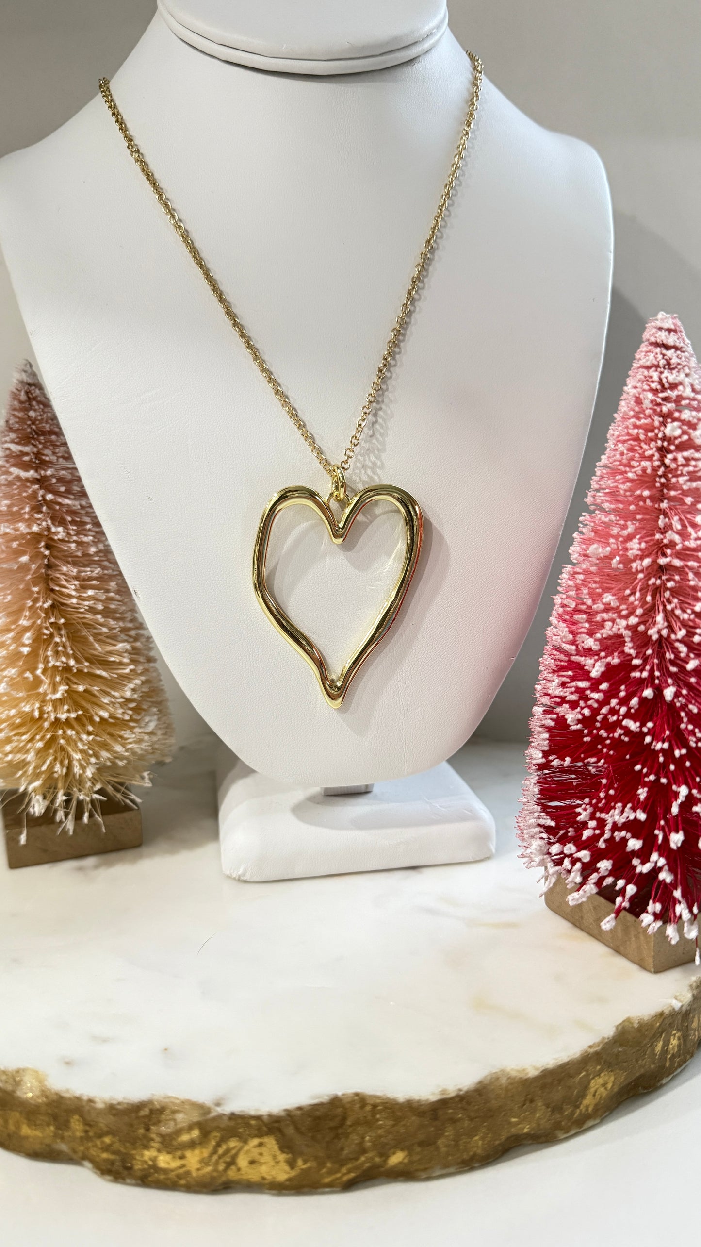 Collar largo dije Corazón