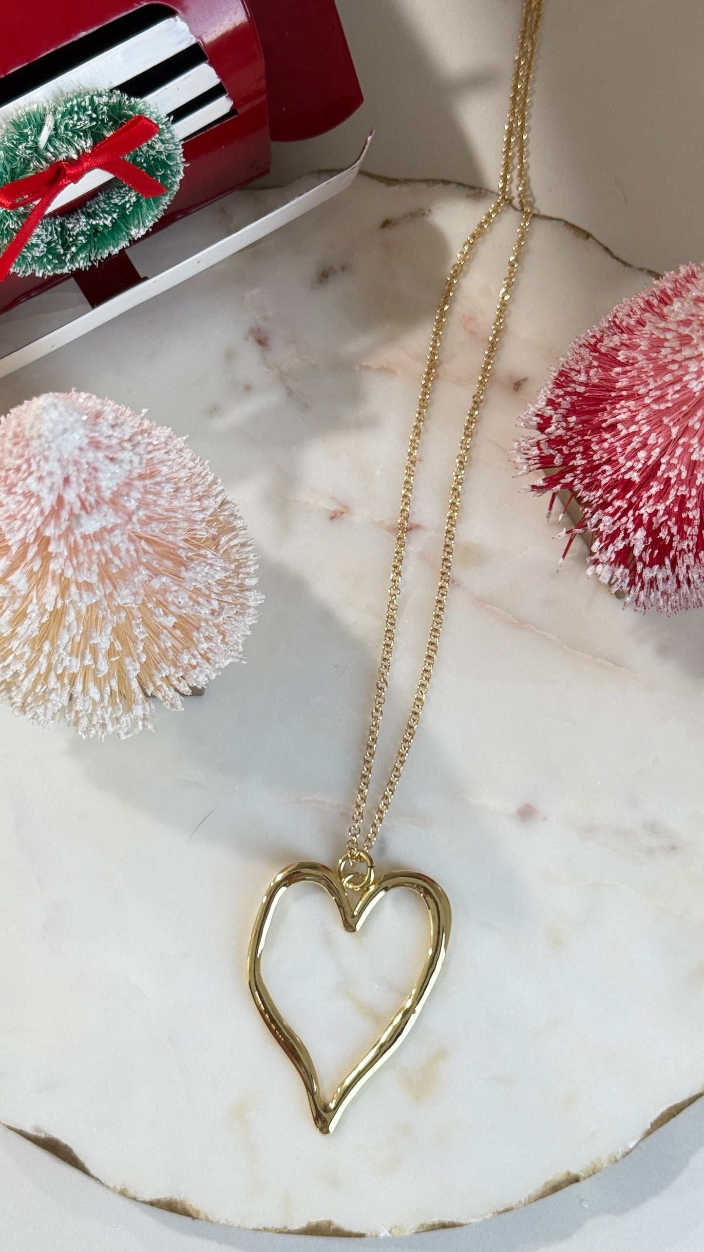 Collar largo dije Corazón