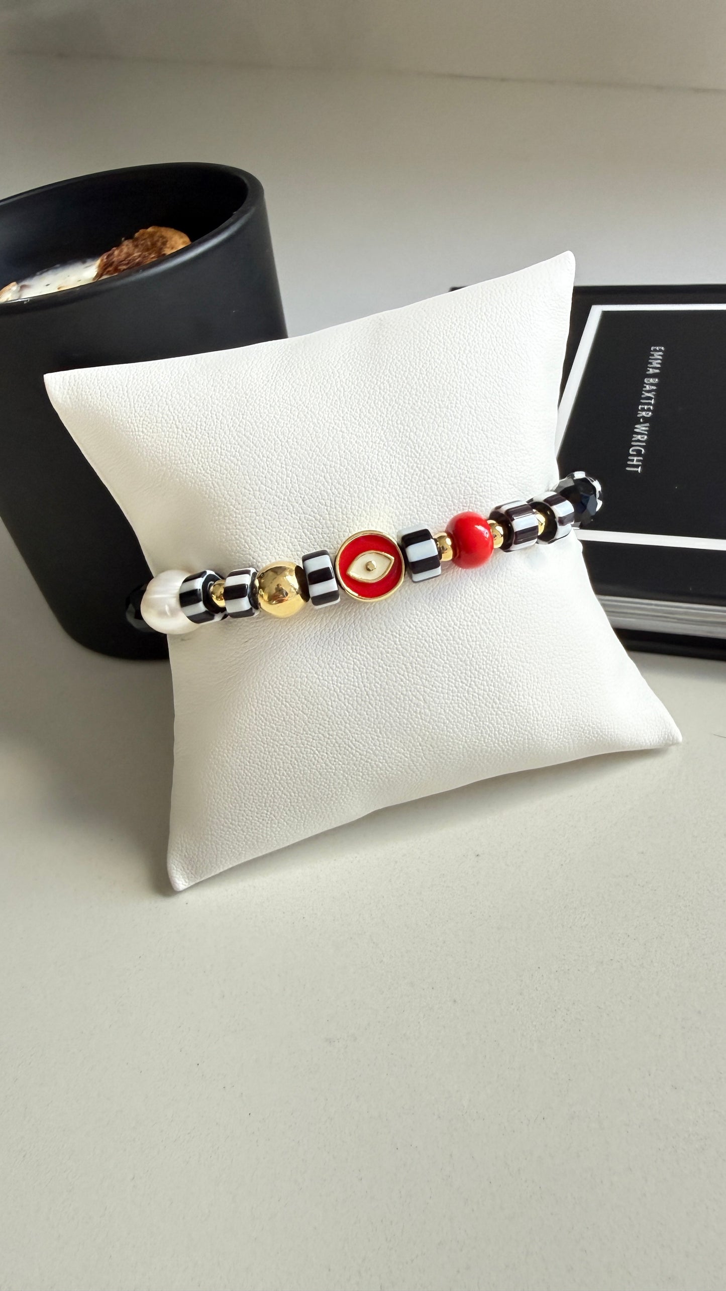 Pulsera Piedra Africana Negra