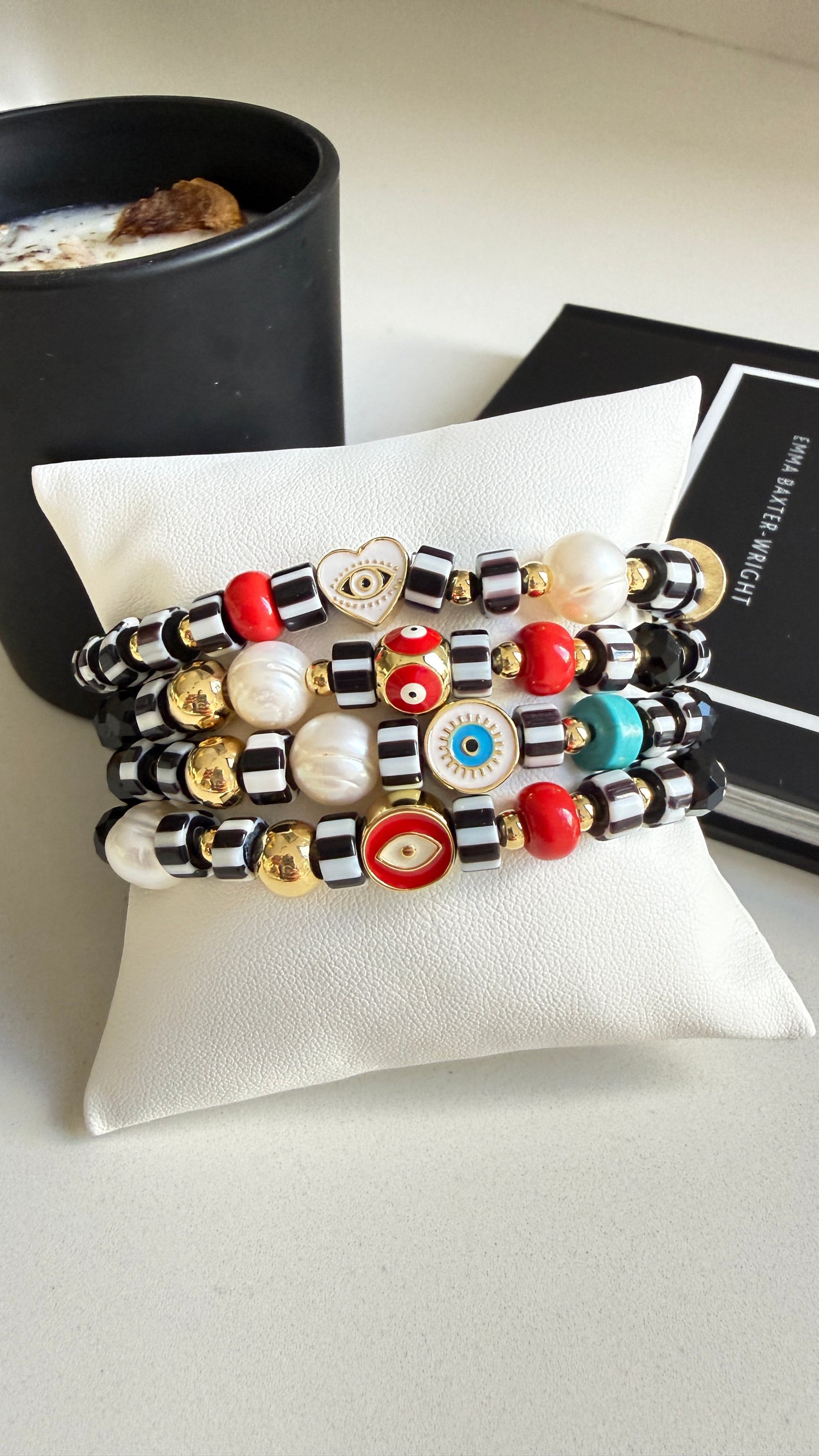 Pulsera Piedra Africana Negra