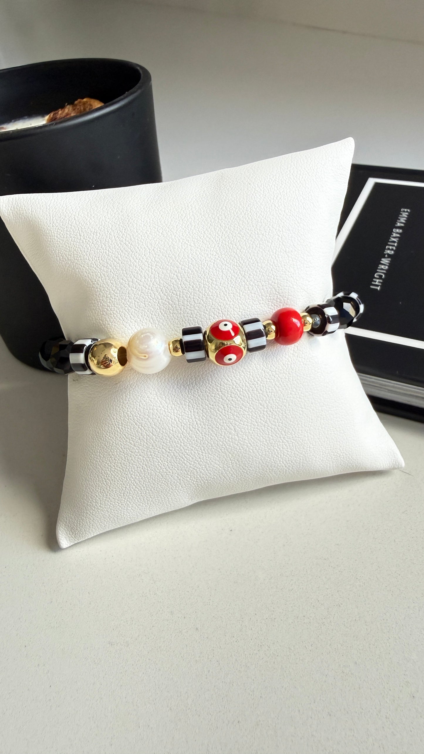 Pulsera Piedra Africana Negra