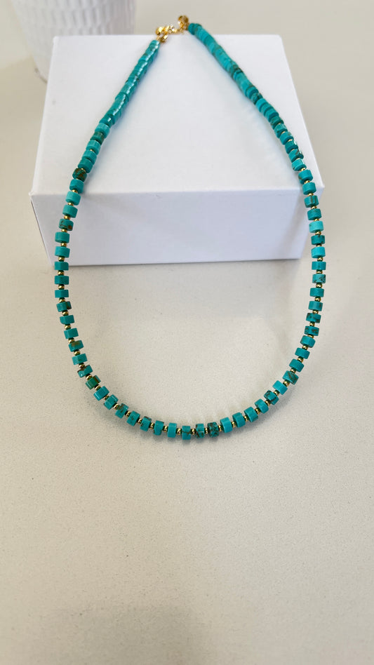 Collar piedras Turquesa