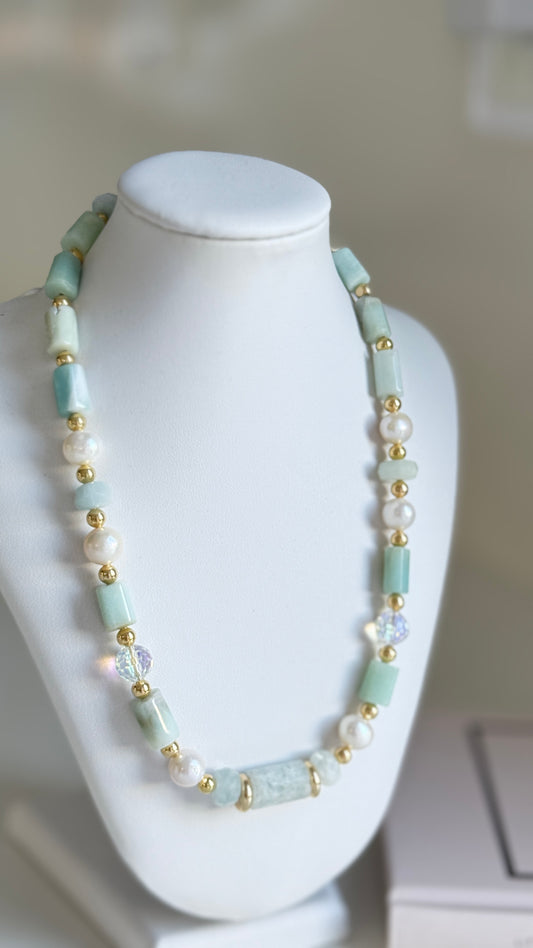 Collar Aquamarine