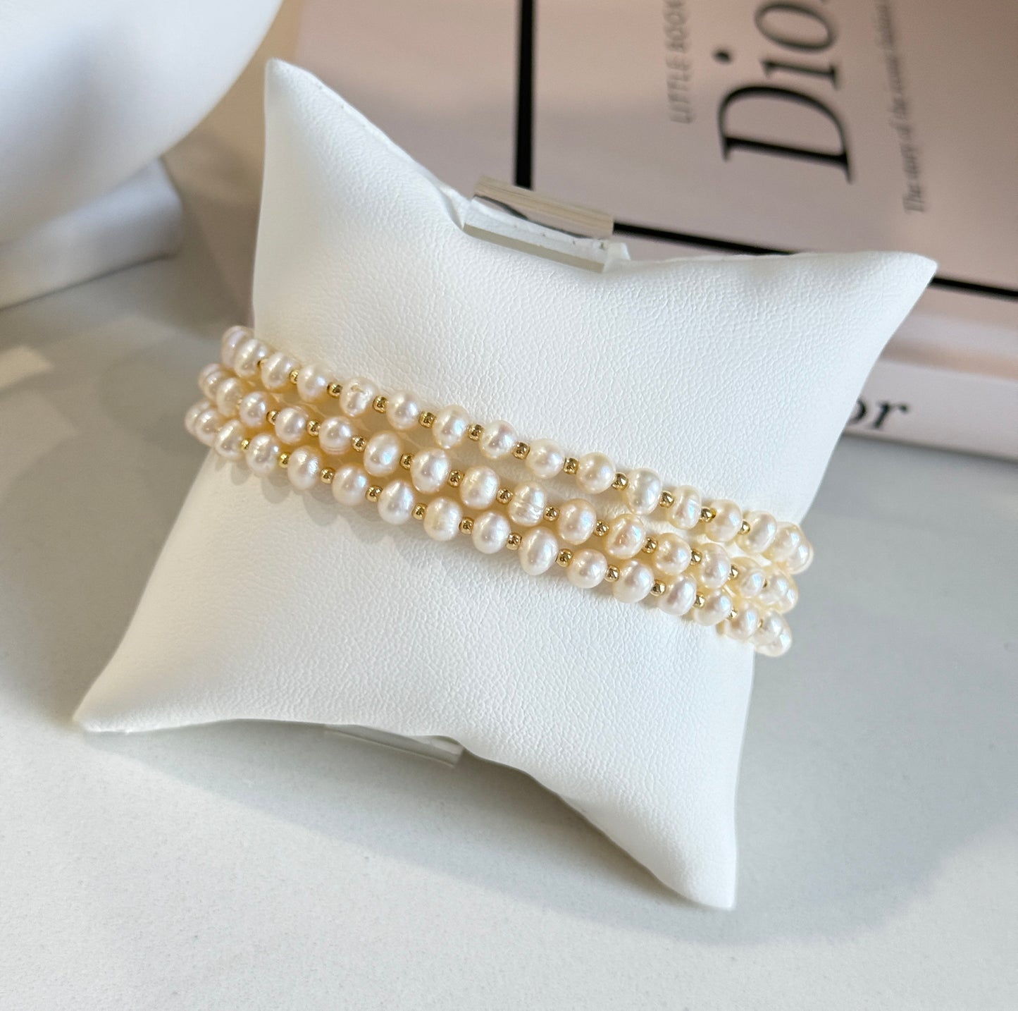 Pulsera Perlas 3 vueltas