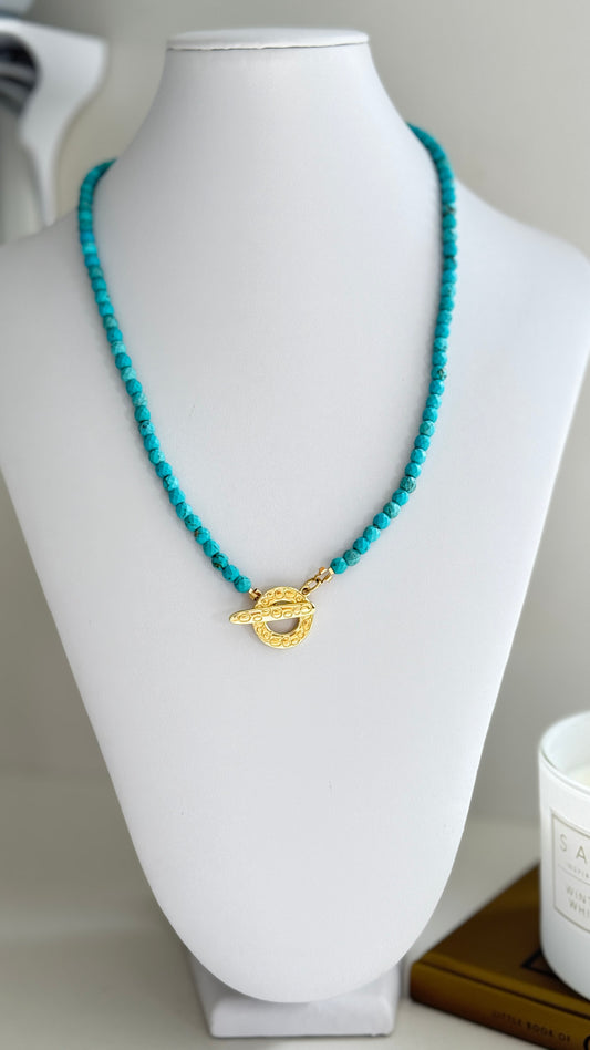 Collar/pulsera Turquesa