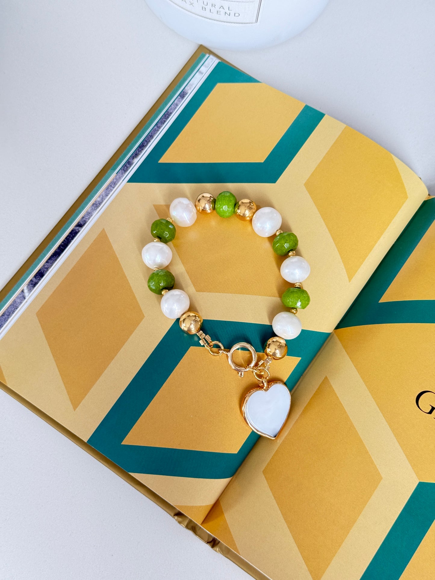 Pulsera Verde love