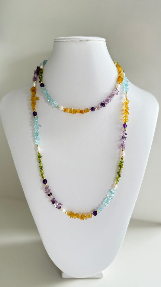 Collar Piedras Naturales