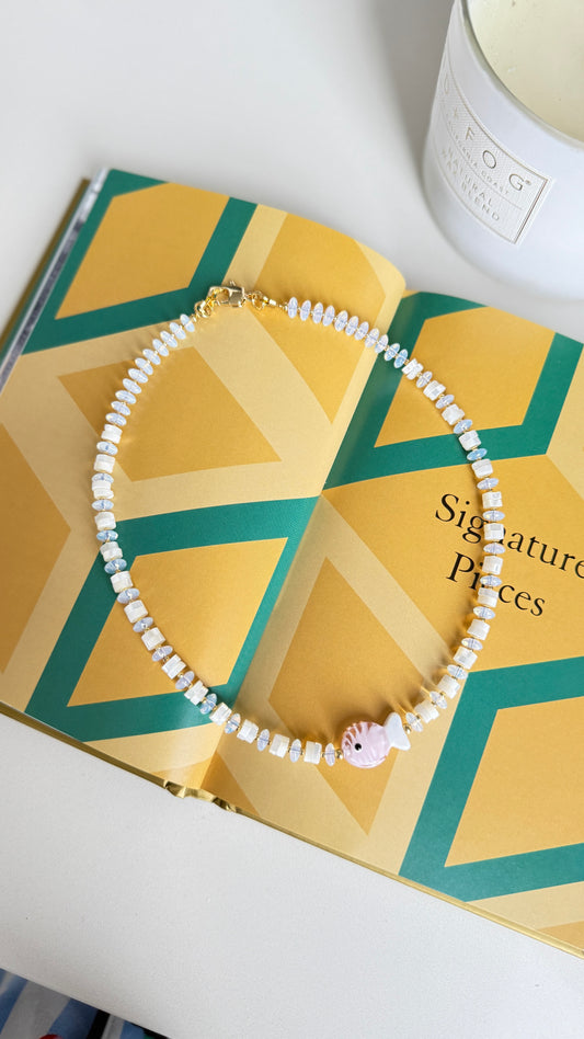 Collar Fish Pink