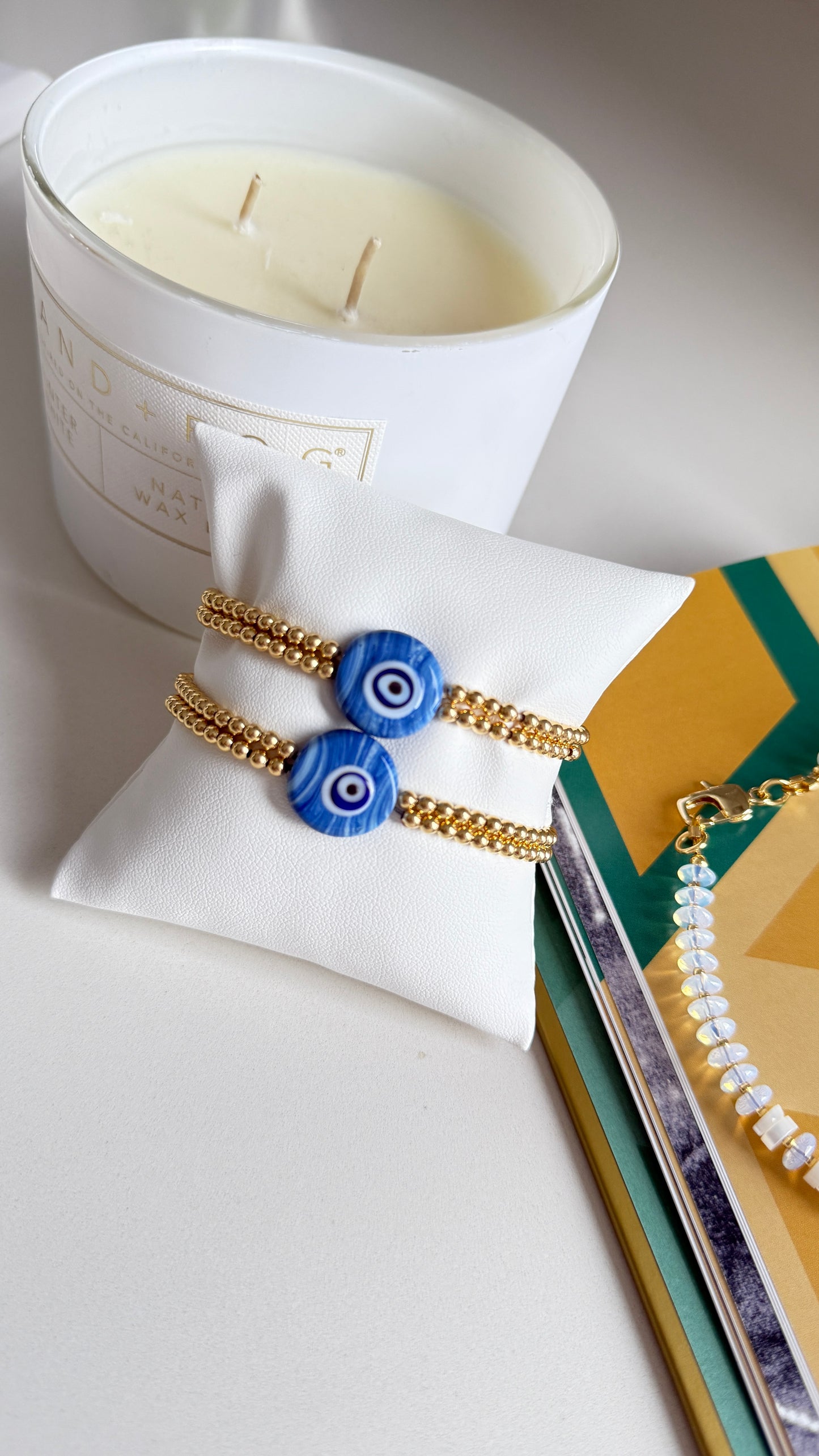 Pulsera ojo turco Murano c/u