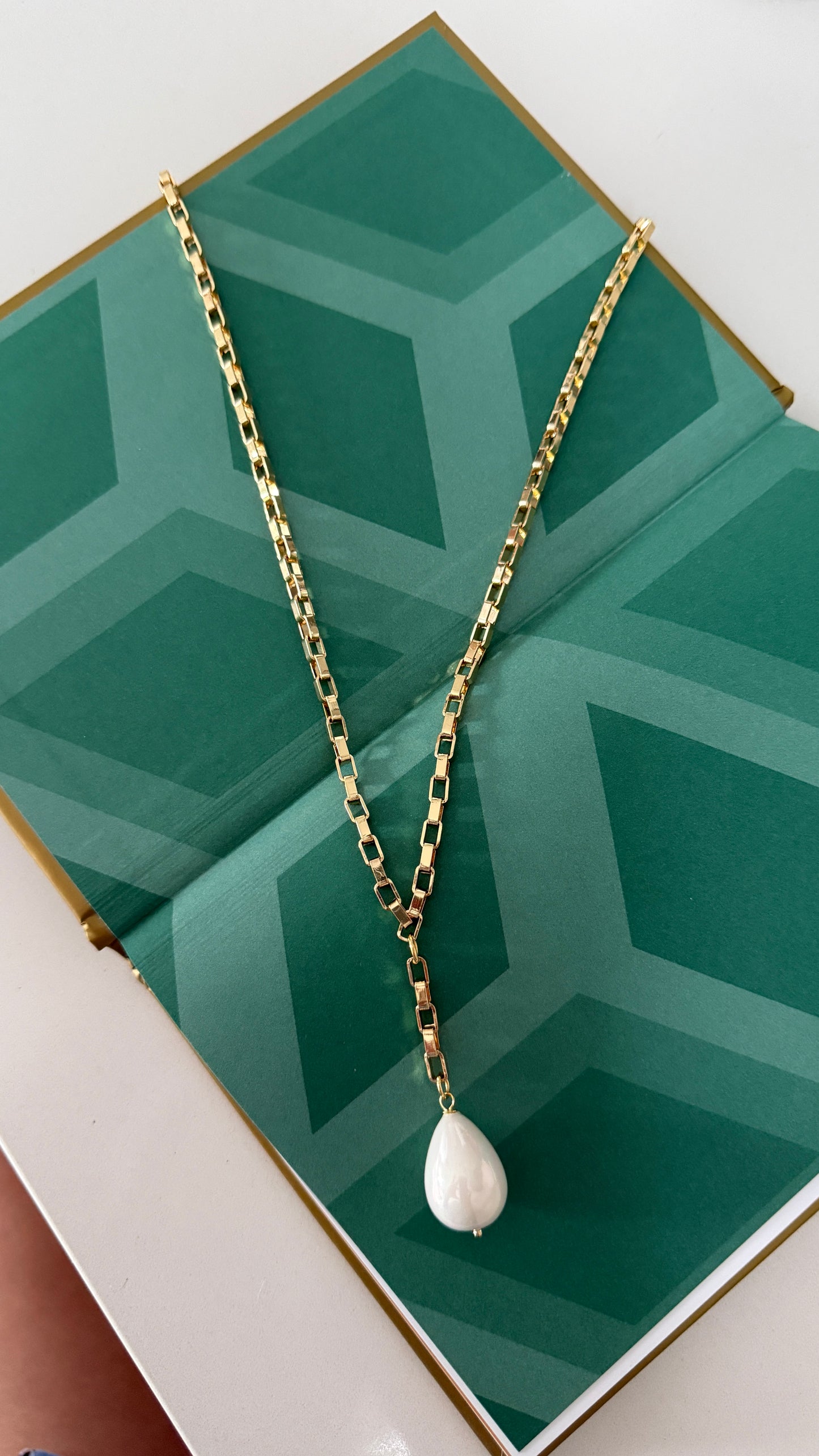 Collar Perla Gota
