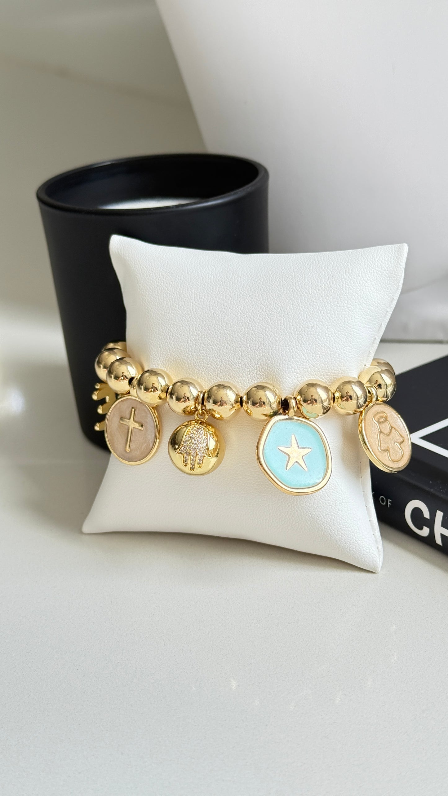 Pulsera dije Fe 3