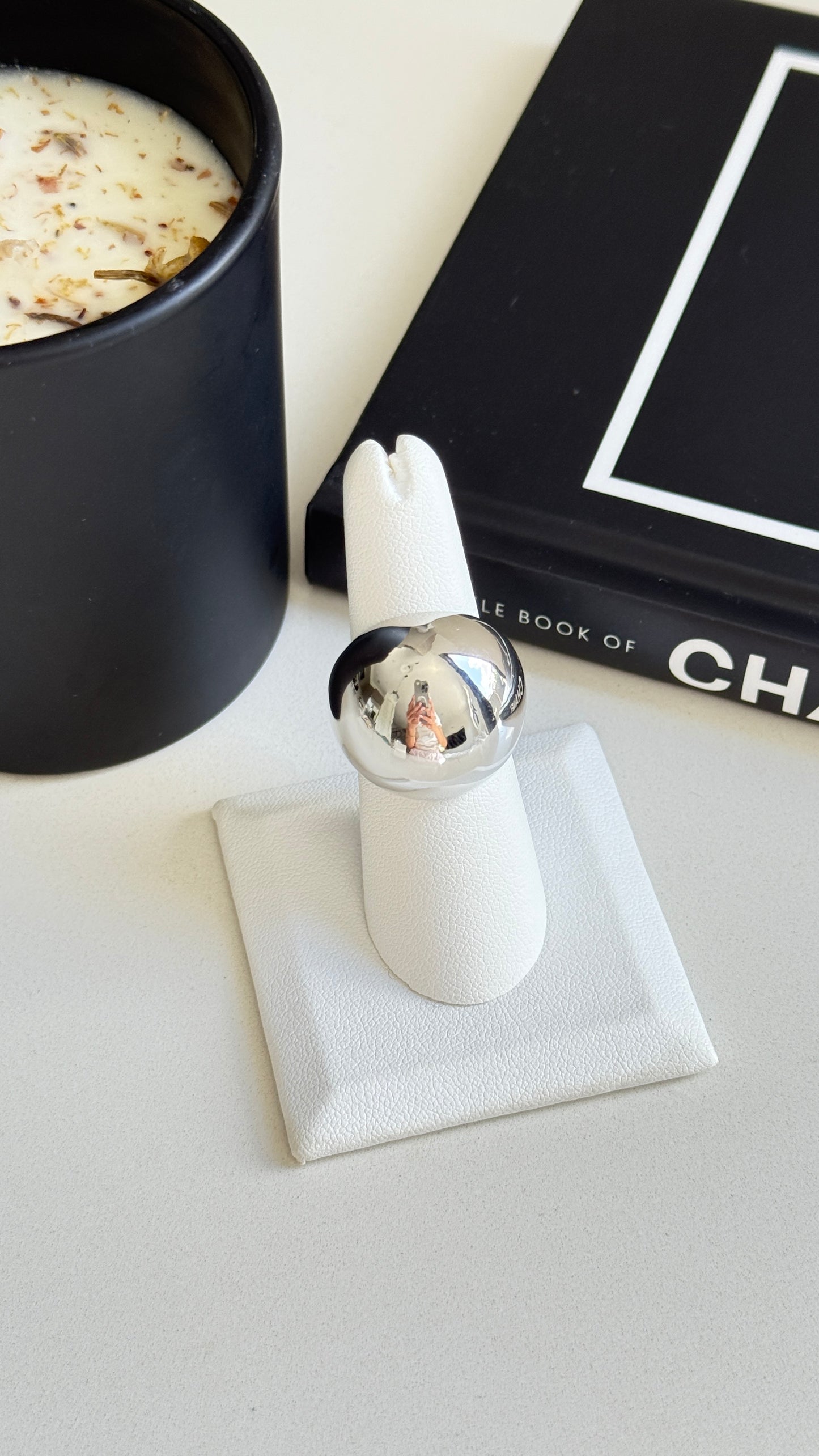 Anillo Plateado
