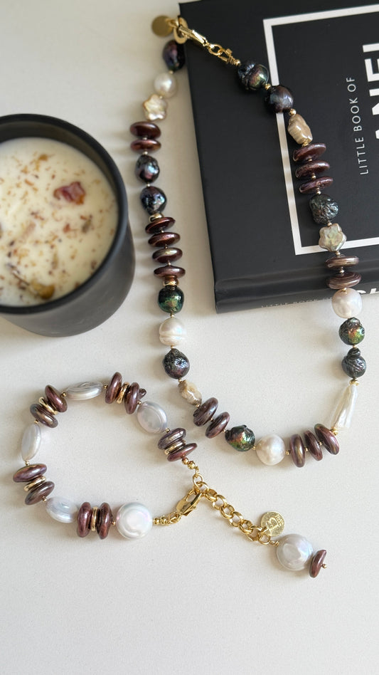 Set perla Brown